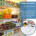 thumbnail image 3 of Contenedores organizadores de refrigerador 3PCS Contenedores de almacenamiento de cocina Organizaci贸n de refrigerador apilable para congelador, 3 of 6