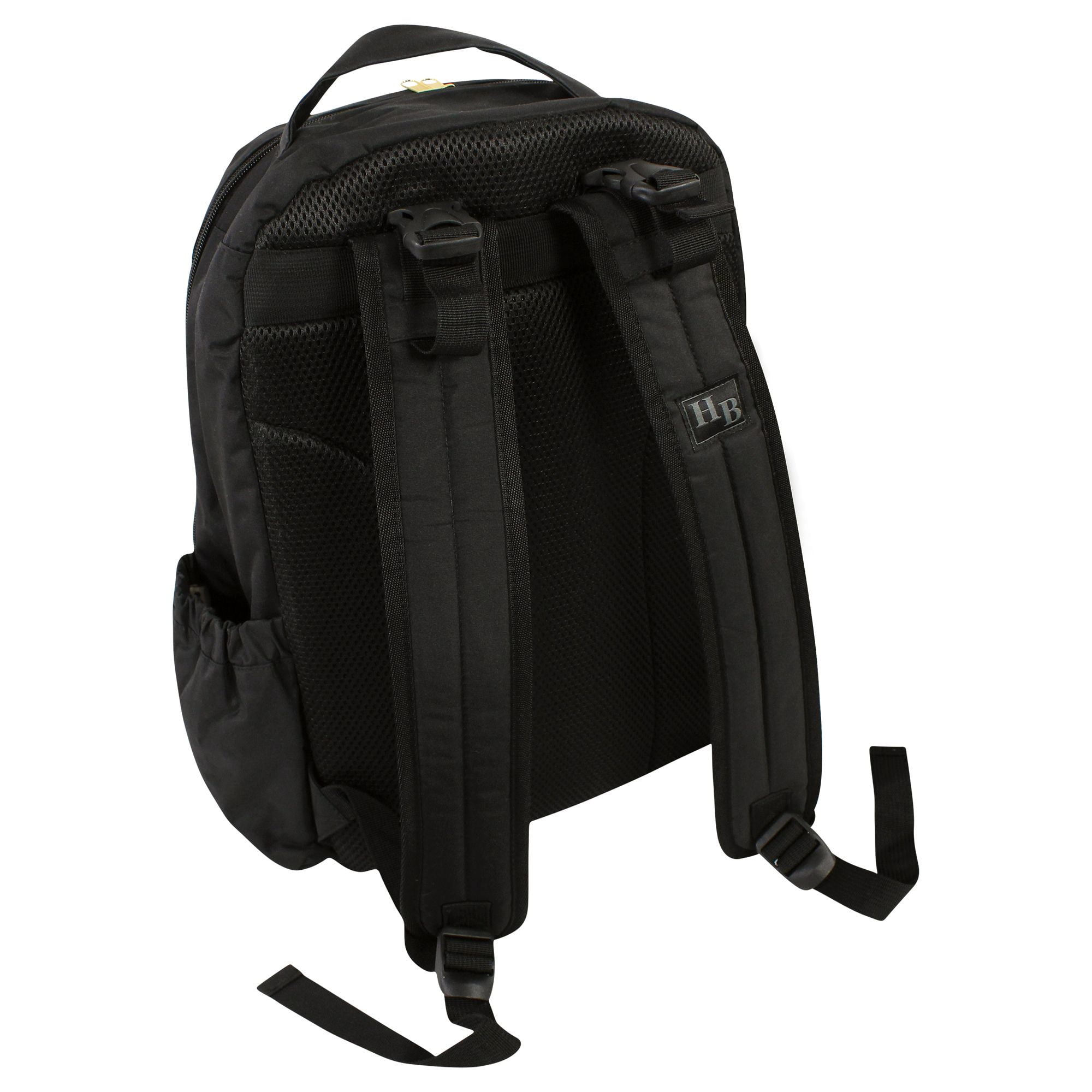 Hudson Baby Premium Diaper Bag Backpack and Changing Pad, Black, One Size
