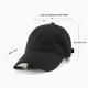 thumbnail image 2 of Gorra de béisbol sólida de primavera y verano para hombres y mujeres, gorra de lengüeta de pato suave negra, 2 of 6