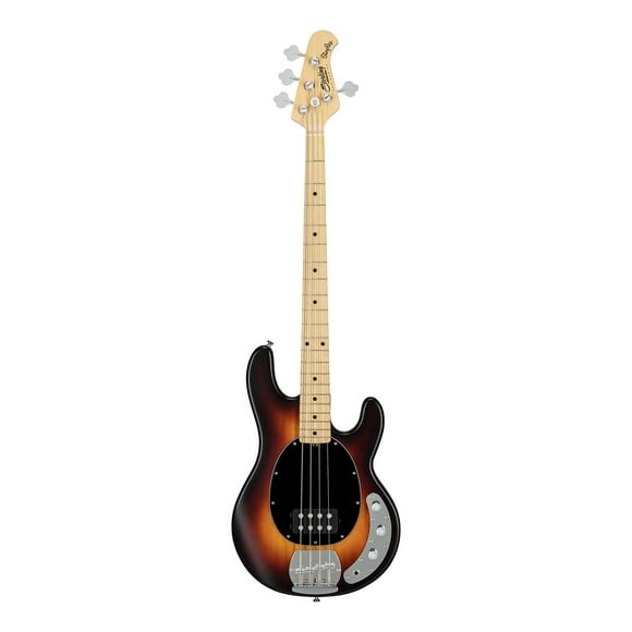 Sterling by Music Man StingRay Ray4 Bass Guitar in Vintage Sunburst Satin