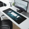 thumbnail image 2 of Incredible Gaming Journey with World Map Mouse Pad – Non-Slip Base, Stitched Edges, Extended XXL (31.5x11.8 Inch), 2 of 7