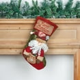 thumbnail image 2 of Gcvizuso Christmas Stockings, Clearance Christmas Decor, Christmas Socks Vintage Plush Christmas Socks Gift Bag Christmas Decoration Christmas Gift Bag, 2 of 2