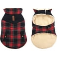 thumbnail image 2 of UOSIA Winter Coat for Small and Medium Dogs, Puppy Plaid Jacket, Pet Thickened Outfits, 2 of 7