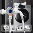 thumbnail image 4 of Clearance Faucet Hardware under $5,Outdoor Antifreeze 2 Way Faucet Du Al Quick Opening Multifunctional Faucet 2 Way Faucet Separator Un Iversal Du Al Faucet Separator For Easy Water Management, 4 of 7