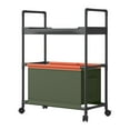 thumbnail image 2 of YIMWNYI Chariot de Rangement Roulant avec Roues, Organisateur de Chaussures, Grande Solution de Rangement, Bacs de Rangement Multi-Usages, Conteneur sous le Lit, Organisation de la Maison, Tissu Durable, Installation Facile, 2 of 6