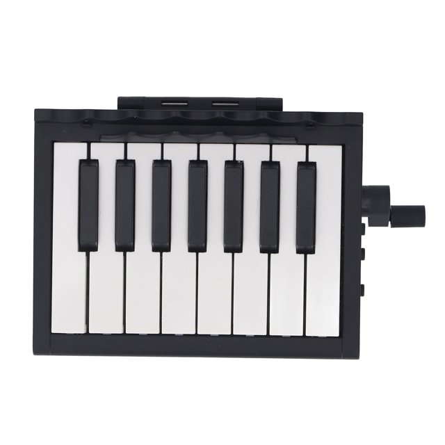 Calendario De Piano 2025, Caja De Música Con Calendario De Piano Reproducible Con 52 Partituras Musicales, Mini Calendario De Escritorio Para Piano Con Carga USB, Regalos Que
