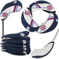 thumbnail image 5 of Paquete de 10 fundas de cabeza para Club de Golf, cubiertas para todos los palos de hierro, negro, azul, naranja y verde, 5 of 5