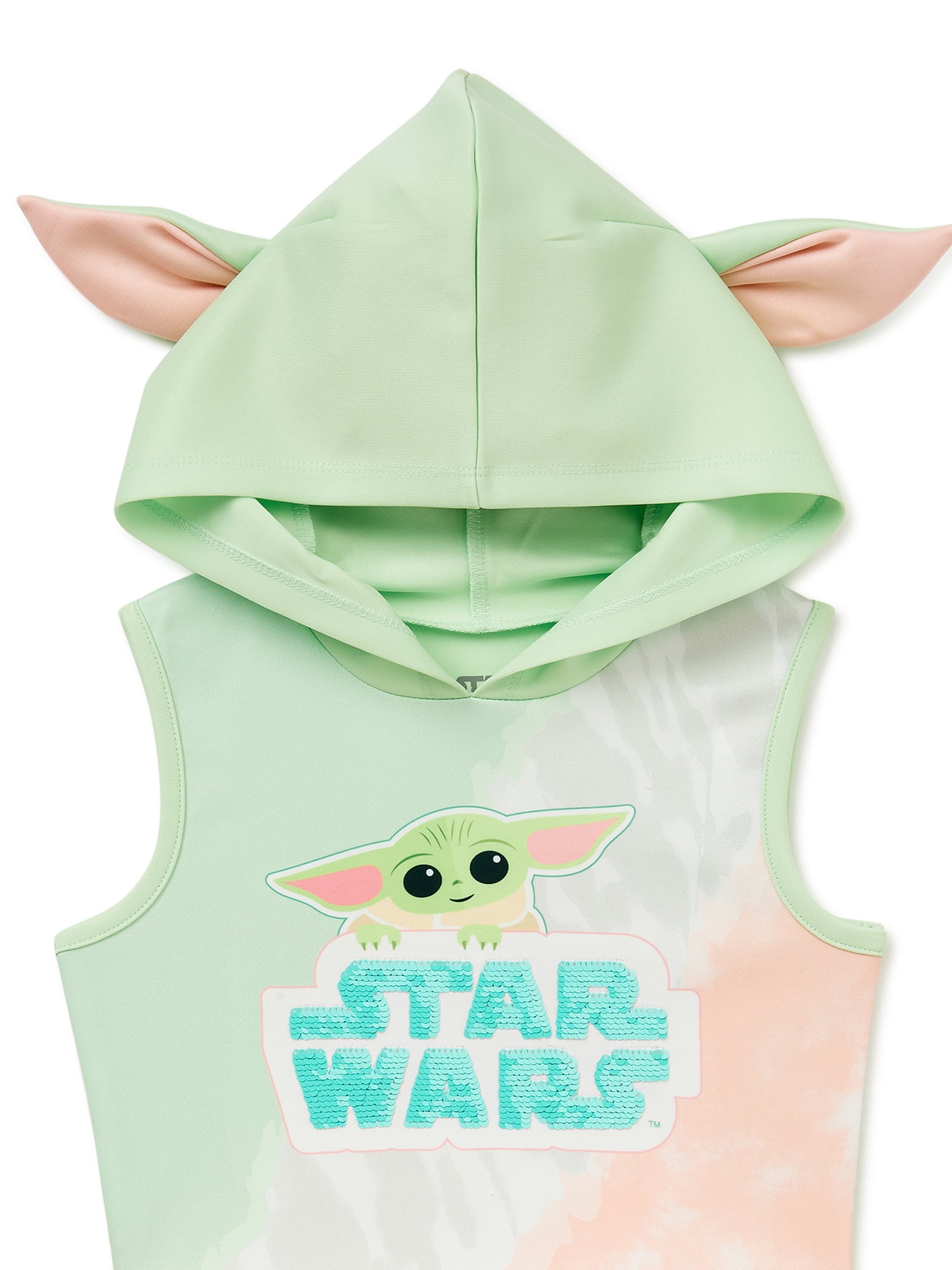 Girls Baby Yoda Hooded Cosplay Dress Star Wars The Mandalorian Sizes 4 12 in Nepal at NPR 3165 Rating 5