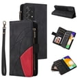 thumbnail image 1 of Compatible with Samsung Galaxy A52S 5G Wallet Case with Card Slots PU Leather Zipper Flip Folio Cover, 1 of 5