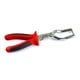 thumbnail image 1 of Alicates de línea Petro de combustible, mango antideslizante de PVC, alicates de extracción de desconexión de tubería roja de acero de aleación para reparación de automóviles, 1 of 9