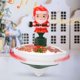 thumbnail image 1 of Peonza giratoria de Papá Noel con luz, juguete novedoso giratorio con música, giroscopio multicolor, regalo de Navidad para niños, juguete giratorio, 1 of 9