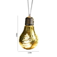 thumbnail image 3 of RXIRUCGD Christmas Decorations Christmas Decorations Create Christmas Tree Decoration Electroplating Ball Pendant Luminous Bulb Pendant Christmas Big Balls Christmas Gifts, 3 of 8