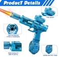 thumbnail image 3 of Pistola de agua Nicojoy Electric Fire Flash mejorada, 320 ml, azul, 3 of 5