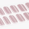 thumbnail image 4 of DANNI & TONI Semi Cured Gel Nail Strips Dusty Pink (Dusk Rose) Cat Eye Gel Nail Stickers Glossy Nail Wraps 28 Stickers, 4 of 8