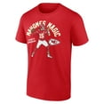 thumbnail image 2 of Men's Patrick Mahomes Red Kansas City Chiefs Player Illustrative Pack T-Shirt, 2 of 4