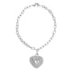 thumbnail image 2 of Pulseras de de amor con forma de de Oro blanco, 2 of 9