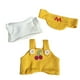 thumbnail image 1 of Ropa para muñecas de 6 pulgadas Baoblaze traje amarillo, 1 of 7