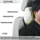 thumbnail image 2 of Almohada para reposacabezas de automóvil Unique Bargains Almohada ergonómica cómoda de soporte para el cuello Suede, Espuma de Memoria 2 Pcs para conducir, 2 of 7