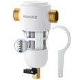 thumbnail image 1 of Waterdrop Spin Down Sediment Filter, Reusable Whole House Water Filter System, Flushable Pre-Filter System for City/Well Water, 50 Micron, 1" MNPT +, 1 of 9