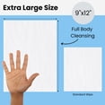 thumbnail image 2 of HCS Extra Large Adult Wipes - Elderly, Incontinence - (288) Body Wet Wipes for Adults, Bathing, No Rinse - Cleansing Bath Wipe, Shower - Disposable Washcloths, Aloe, Unscented - 9"x12", 6 Packs of 48, 2 of 4