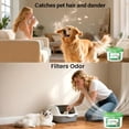 thumbnail image 5 of Home Pet Fur & Odor Removal Magic Box, Pet Hair Removal Magic Box, Automatic Pets Fur Collection All Day Long, Portable Odor Eliminator & Dust Collector for Bedroom, Living Room (2pcs), 5 of 6