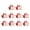 red, variant on 10Pcs Retro Teapot-Shaped Candy Boxes - Vintage Packaging Paper Boxes with Smooth Edges for Party Decor