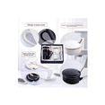 thumbnail image 4 of Juego De Tazas Para Parejas Regalo De Boda De Moda blanco negro, 4 of 5