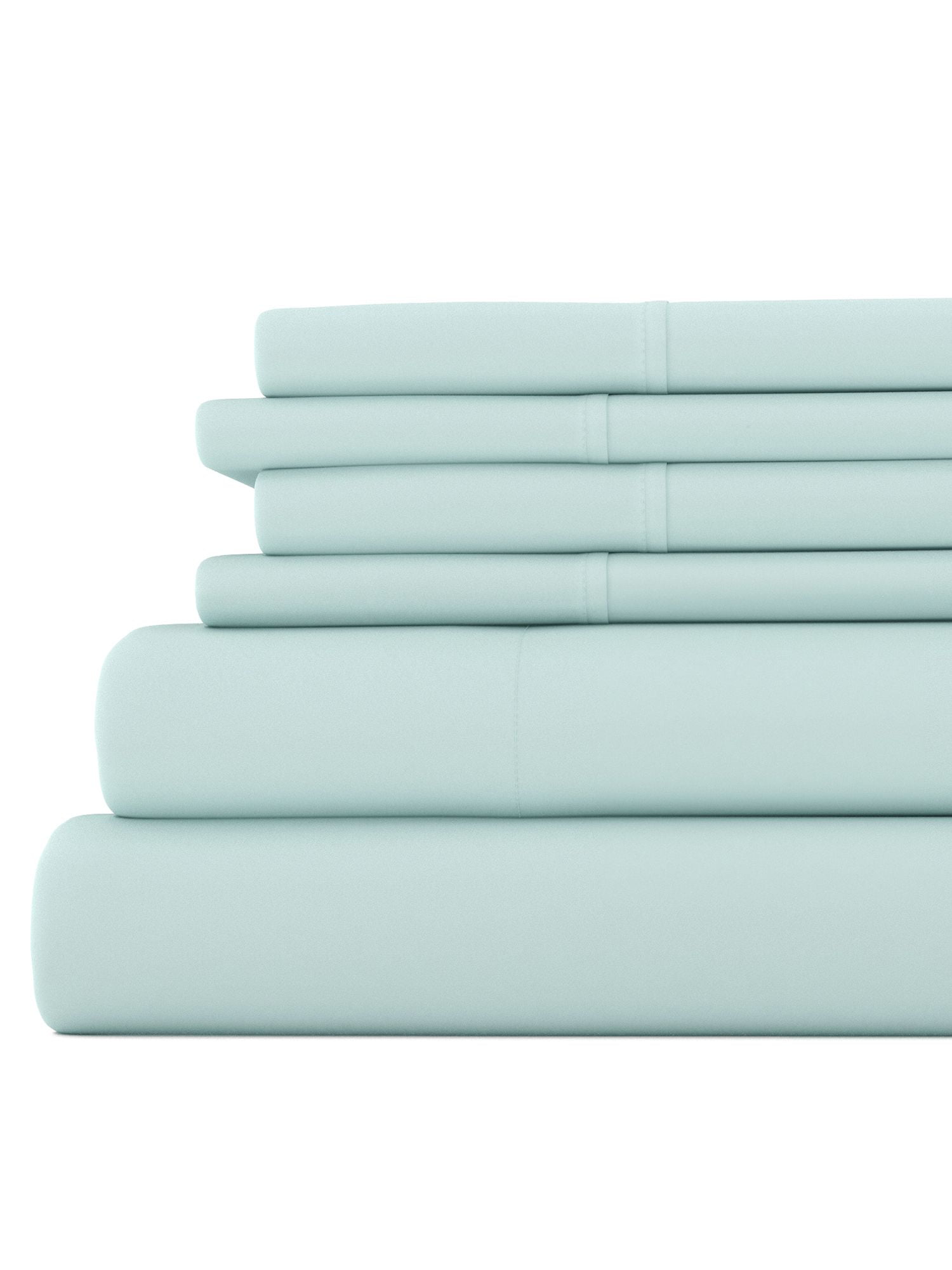 Comfort Canopy Ultra Soft 6 PC Microfiber Adult Bed Sheet Set 19 Vibrant Colors with Extra