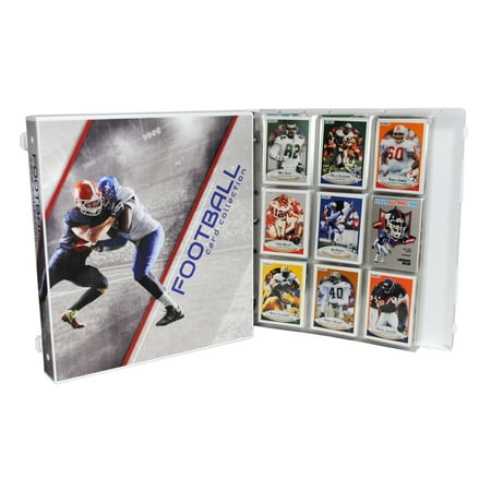 Ultimate Football Trading Card Collection Album Kit, 25 Pages Included (No