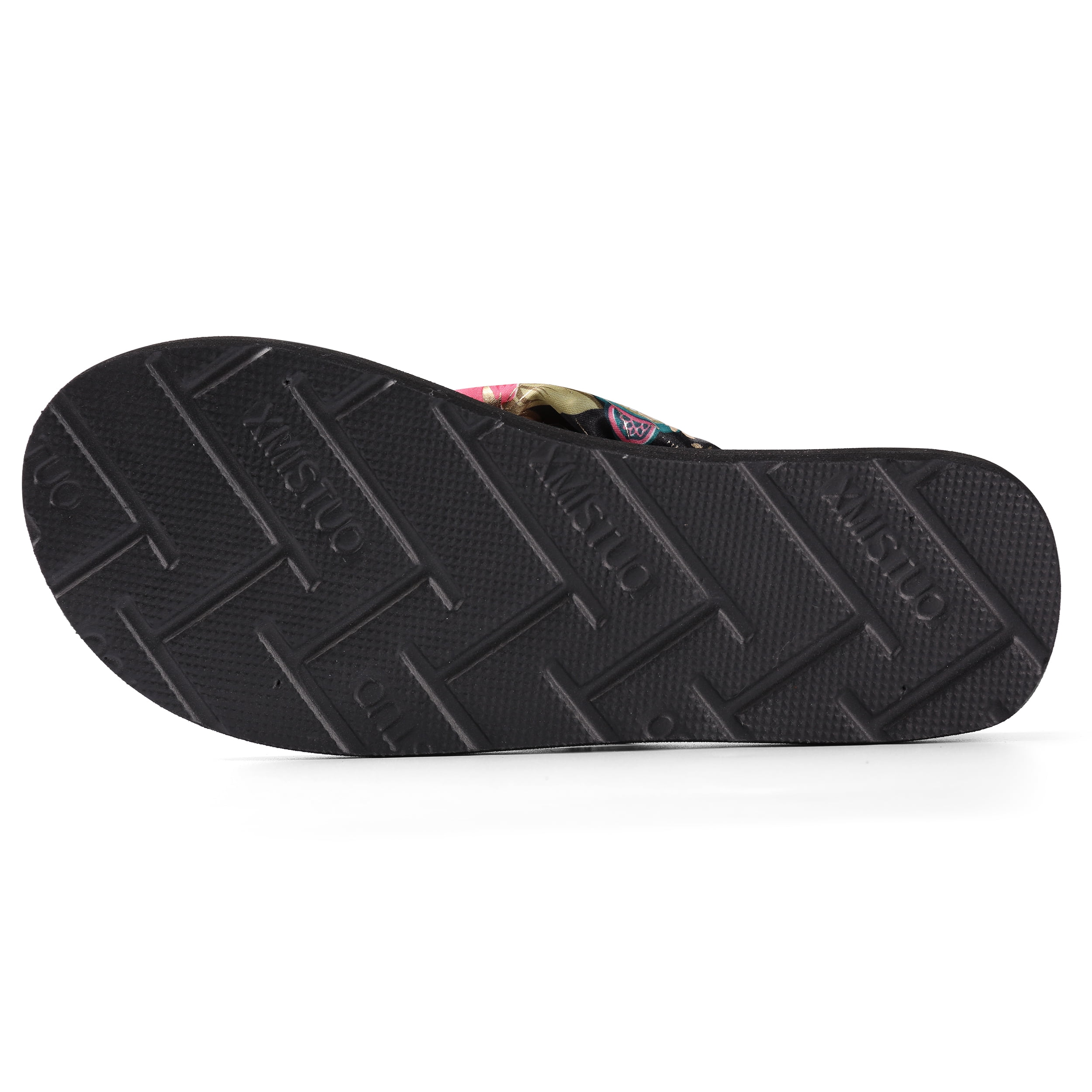 Saki Floral Flip-Flops – Ergonomic Non‑Slip Wedge Sandals for Women – Casual Wear, Indoor/Outdoor