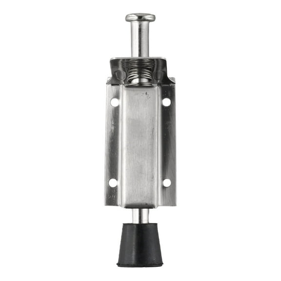 Spring Door Stopper Foot Kickdown Stop TelescopeStainles Steel Sturdy Foot Pedal Door Lock Holder Heavy Duty Protector Wall