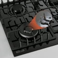 thumbnail image 4 of Empava 24 in. Gas Stove Cooktop 4 Italy Sabaf Sealed Burners NG/LPG Convertible Tempered Glass in Black EMPV-24GC28, 4 of 11