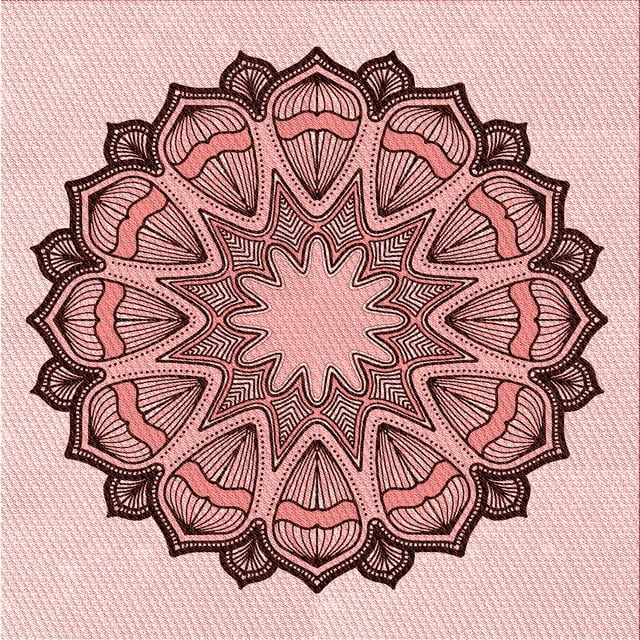 Ahgly Company Tapis d'Intérieur Lavables en Machine, Carrés, Rose Transitionnel