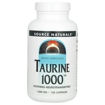 Source Naturals Taurine 1000, 100 mg 120 Capsules
