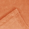 thumbnail image 4 of Xiao Hua 2 fundas elásticas de chenilla para reposabrazos de sillas y sofás, de color liso, antideslizantes, con pasadores giratorios, color naranja., 4 of 5