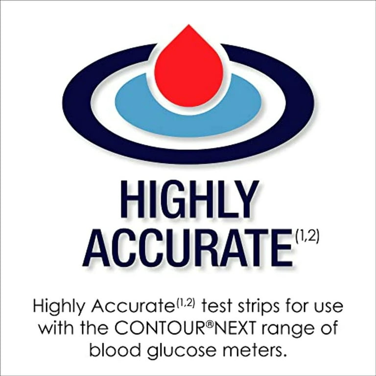 Contour Next EZ Blood Glucose Monitoring System + 50 Contour NEXT Test  Strips 