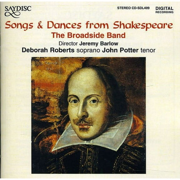 Deborah Roberts - Songs & Dances from Shakespeare - Music & Performance - CD