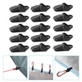 thumbnail image 3 of 15pcs Outdoor Tents Clips Tent Clamps Windproof Tent Clamps Tent Fixing Clips, 3 of 9