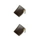 thumbnail image 4 of Minnieouse Billeteras para hombre, tarjetero, monedero corto con cremallera, billetera a la moda, hebilla de seguridad, monedero Vintage, Color Color café Ninguna caja 2piezas, 4 of 6