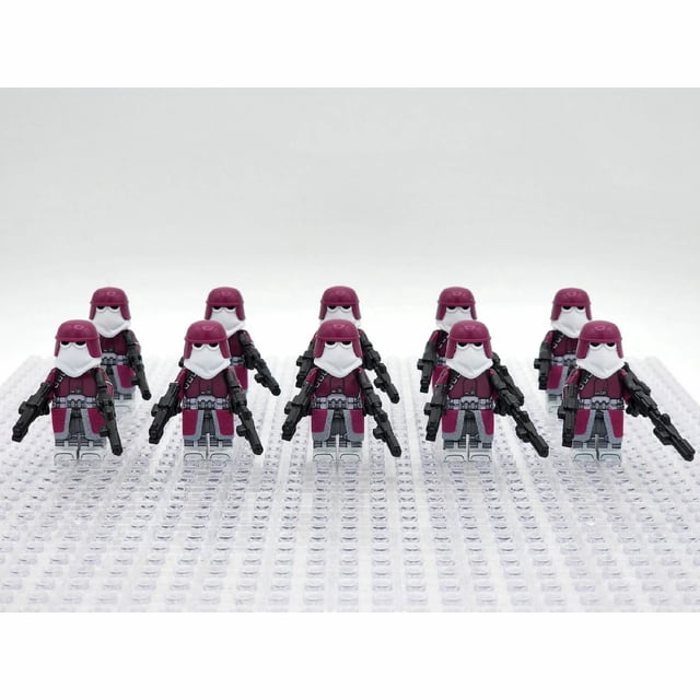 10 Figuras de Cuerpo Espacial Marino, Set de 10 Minifiguras de Bloques de Construcción, Juguete de Colección para Niños