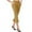 Khaki, variant on CFLVAEK Dressy Casual Capri Pants for Women with Pockets Slimming High Waistd Office Business Capris Comfy Flare Leg Slacks Solid Color Purple XL