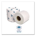 thumbnail image 3 of Boardwalk 2-Ply Toilet Paper, 96 Rolls, 500 Sheets per Roll, Septic Safe, White, Embossed, 3 of 7