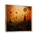 thumbnail image 2 of Designart "Tribes Ancient African Traditions II" African Tribes Floater Framed Canvas Wall Art, 2 of 7