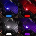 thumbnail image 2 of Luces LED ambientales para coche, juego de 5 luces USB, decoración interior (5 colores: rojo, azul, rosa, blanco y azul hielo), 2 of 5