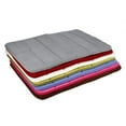 thumbnail image 6 of URMAGIC Coral Velvet Memory Foam Stripes Non-slip Absorbent Quick-dry Shower Bath Mat Tub Bathroom Rug Pad Bathroom Mats, 6 of 7