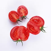 Angle View: 4-Pack, 4.25 in. Eco+Grande, Tempting Tomatoes 'Garden Gem' Tomato (Lycopersicon) Live Plant, Red Tomatoes