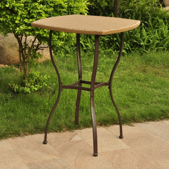 Valencia Resin Wicker/Steel Bar Height Table