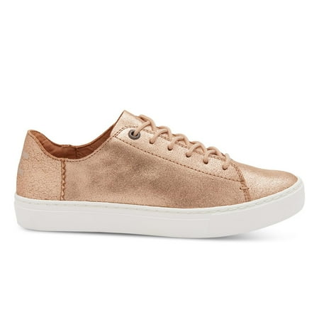 Womens Metallic Leather - toms 10011309 : women's lenox rose gold metallic leather (7.5 b(m) us women)