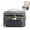 Black, variant on 3 count Leopard Print Leather  Bags Set,Travel Toiletries Storage Case Portable  Makeup Organizer Pouch for Women Purse