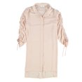 thumbnail image 3 of bar III Blouse Tunique Froncée pour Femmes, Rose, Petit, 3 of 5